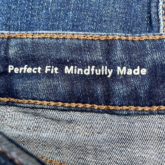 DL1961 Jeans Girls Big Kid 16 Chloe Skinny Medium Wash Stretch Denim Distressed - Picture 11 of 16